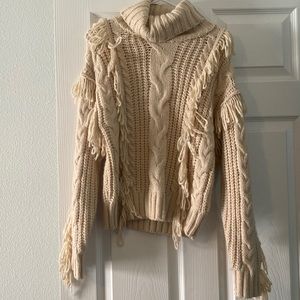 Forever 21 fringe sweater